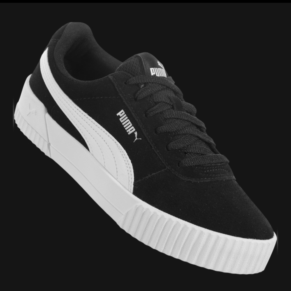 Puma black carina sneakers
